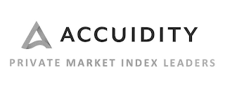 ACCUIDITY PRIVATE MARKET INDEX LEADERS logo