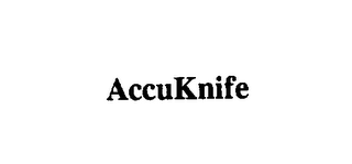 ACCUKNIFE logo