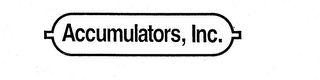 ACCUMULATORS, INC. logo