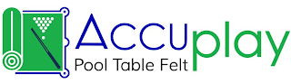 ACCUPLAY POOL TABLE FELT logo