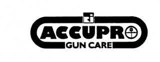 ACCUPRO GUN CARE logo