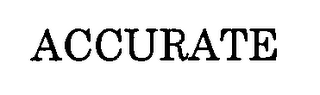 ACCURATE logo