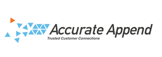 ACCURATE APPEND TRUSTED CUSTOMER CONNECTIONS logo
