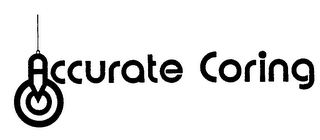 ACCURATE CORING logo