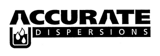 ACCURATE DISPERSIONS logo