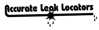 ACCURATE LEAK LOCATORS logo