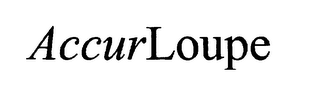 ACCURLOUPE logo