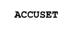ACCUSET logo