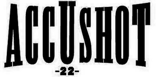 ACCUSHOT -22- logo