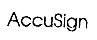ACCUSIGN logo