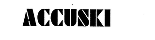ACCUSKI logo