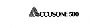 ACCUSONE 500 logo
