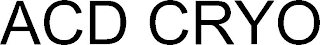 ACD CRYO logo