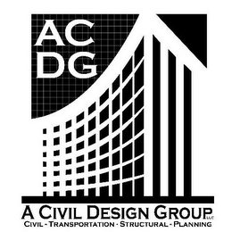 ACDG A CIVIL DESIGN GROUP LLC CIVIL-TRANSPORTATION-STRUCTURAL-PLANNING logo