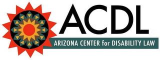 ACDL ARIZONA CENTER FOR DISABILITY LAW logo