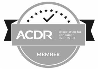 ACDR ASSOCIATION FOR CONSUMER DEBT RELIEF MEMBER logo