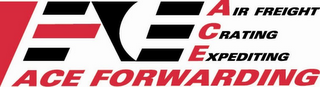 ACE AIR FREIGHT CRATING EXPEDITING ACE FORWARDING logo
