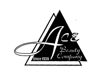 ACE BEAUTY COMPANY SINCE 1939 logo