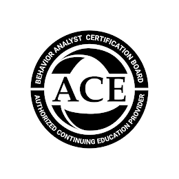 ACE BEHAVIOR ANALYST CERTIFICATION BOARD AUTHORIZED CONTINUING EDUCATION PROVIDER logo