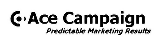 ACE CAMPAIGN - PREDICTABLE MARKETING RESULTS logo