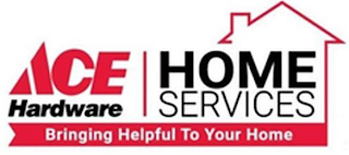 ACE HARDWARE HOME SERVICES BRINGING HELPFUL TO YOUR HOME logo