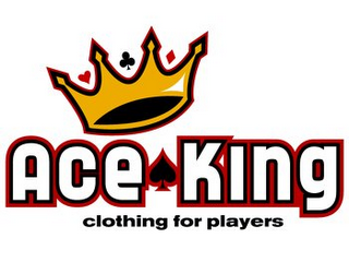 ACE KING CLOTHING FOR PLAYERS logo