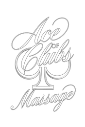 ACE OF CLUBS MASSAGE logo