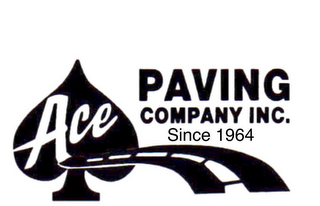 ACE PAVING COMPANY INC. SINCE 1964 logo