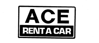 ACE RENT A CAR logo