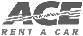ACE RESERVATIONS RENT A CAR logo