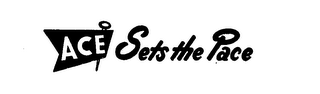 ACE SETS THE PACE logo