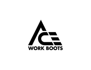 ACE WORK BOOTS logo