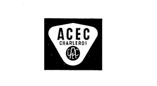 ACEC CHARLEROI C A C E logo