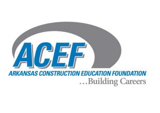 ACEF ARKANSAS CONSTRUCTION EDUCATION FOUNDATION ...BUILDING CAREERS logo