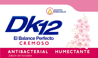 ACEITES ESENCIALES DK12 EL BALANCE PERFECTO CREMOSO ANTIBACTERIAL HUMECTANTE JABON DE TOCADOR logo