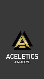 ACELETICS AIM ABOVE logo