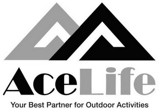 ACELIFE YOUR BEST PARTNER FOR OUTDOOR ACTIVITIES logo