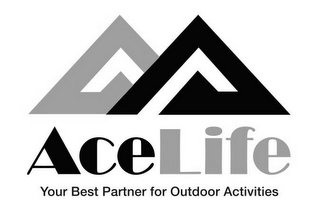 ACELIFE YOUR BEST PARTNER FOR OUTDOOR ACTIVITIES logo