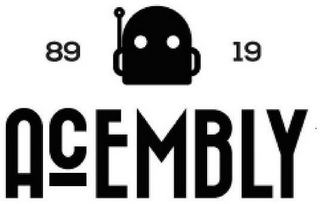 ACEMBLY 89 19 logo