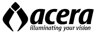 ACERA ILLUMINATING YOUR VISION logo