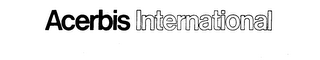 ACERBIS INTERNATIONAL logo