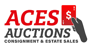 ACES AUCTIONS CONSIGNMENT & ESTATE SALES logo