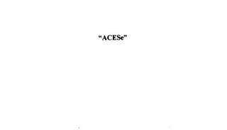 "ACESE" logo