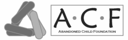 A·C·F ABANDONED CHILD FOUNDATION logo