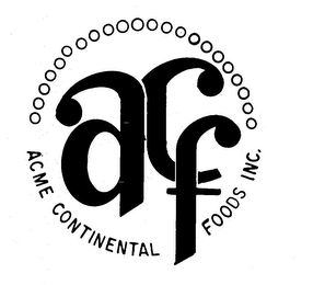 ACF ACME CONTINENTAL FOODS INC. logo