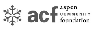 ACF ASPEN COMMUNITY FOUNDATION logo