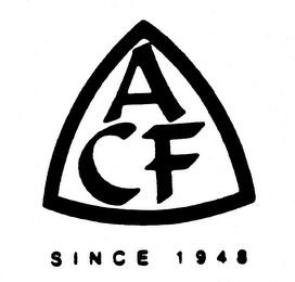 ACF SINCE 1948 logo