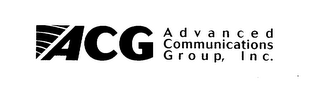 ACG ADVANCED COMMUNICATIONS GROUP, INC. logo