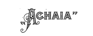 "ACHAIA" logo