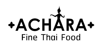 ACHARA FINE THAI FOOD logo